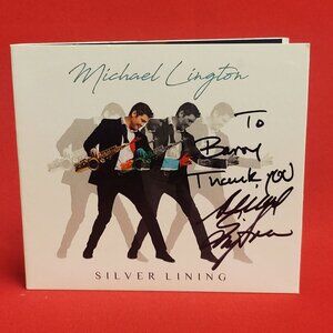 Michael Lington Silver Lining CD Signed 2018